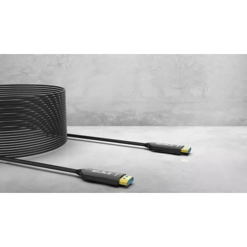 Cian Technology GmbH INCA cavo HDMI IHD-30T 2.0 cavo di collegamento 4K 30Hz 30m Retail - cavo - digitale/display/video