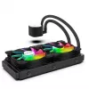 INCA ISS-02XN dissipatore liquido CPU 2 x ventole PWM 120 mm