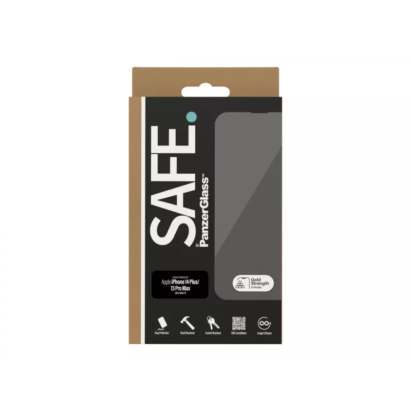 Pellicola protettiva per display SAFE by PanzerGlass Apple iPhone 14 Plus | 13 Pro Max | Ultra-Wide Fit | PanzerGlass