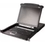 ATEN CL5708MW FR switch KVM 8 porte 17,3 pollici LCD SingleRail PS/2-USB VGA