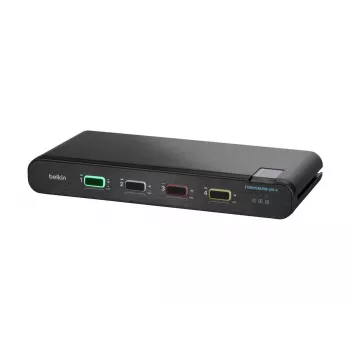 4P Sngl Head DP/HDMI a DP/HDMI Video Sec DT Kvm SW NO Cac PP4.0