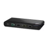Belkin Universal Secure switch KVM F1DN104KVM-UNN4, 4 porte, monitor singolo, da DP/HDMI a DP/HDMI, 2ª generazione, senza CAC, PP4.0