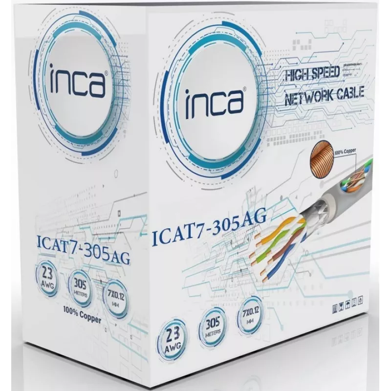 INCA cavo Ethernet ICAT7-305AG S/FTP1 23 AWG cavo CAT7 - cavo - rete