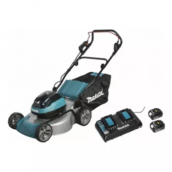 tosaerba Makita DLM466PT2 2x18V a batteria