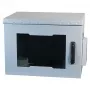 armadio a parete 19 pollici IP55 EFB Elektronik 7U porta in vetro profondità 450 mm, acciaio saldato, IP55, portata 100 kg