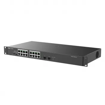 Reyee switch 16 porte 1000 Mbit/s + 2 porte Gigabit SFP, 16 porte supportano alimentazione PoE/PoE+ – 1 Gbit/s