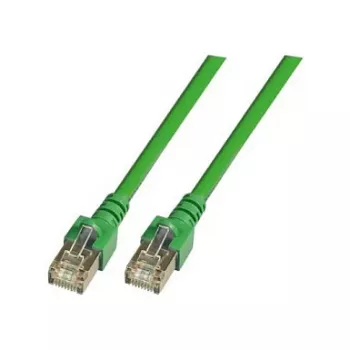 Cavo patch RJ45 Cat.5e SF/UTP PVC CCA verde 15 m Produttore: EFB Elektronik (K5460.15)
