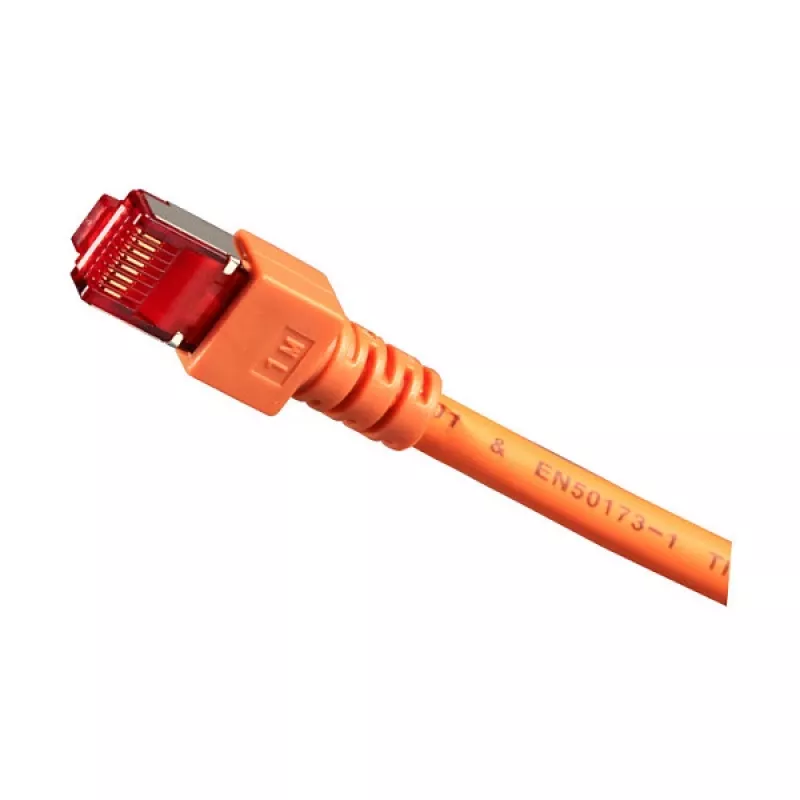 Cavo patch RJ45 Cat.6 S/FTP LSZH arancione 0,15 m EFB-Elektronik Produttore: EFB Elektronik (K5516.0,15)