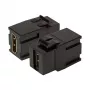 Adattatore da incasso Keystone HDMI A - A, nero EFB-Elektronik