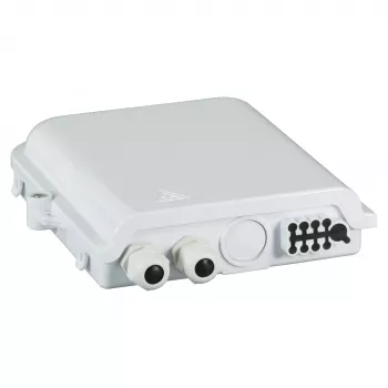 Scatola di connessione FTTH IP65 per 16 fibre, 8 accoppiatori e lunghezza in eccesso della fibra Produttore: EFB-Elektronik (FTTH-BOX-OUT-2)