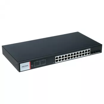 Hikvision DS-3T1528HP-SI-24P4F switch industriale PoE - switch (DS-3T1528HP-SI-24P4F/No Power)