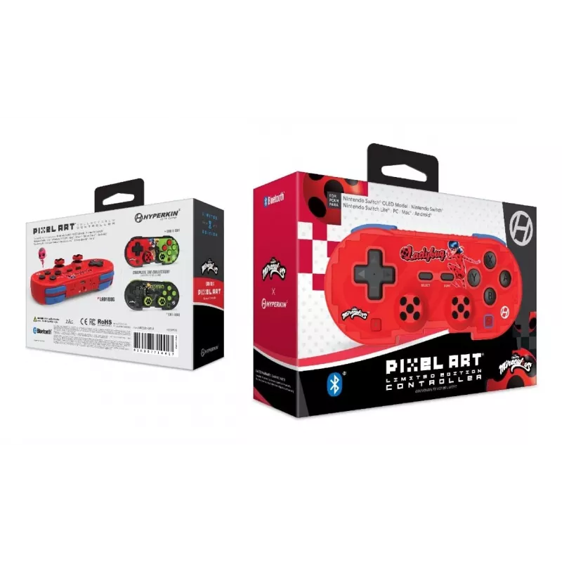 Hyperkin M01328-MTLB, gamepad, Android, MAC, Nintendo Switch, Nintendo Switch OLED, PC, iOS, tasto Select, tasto Start, wireless, Bluetooth, 9 m