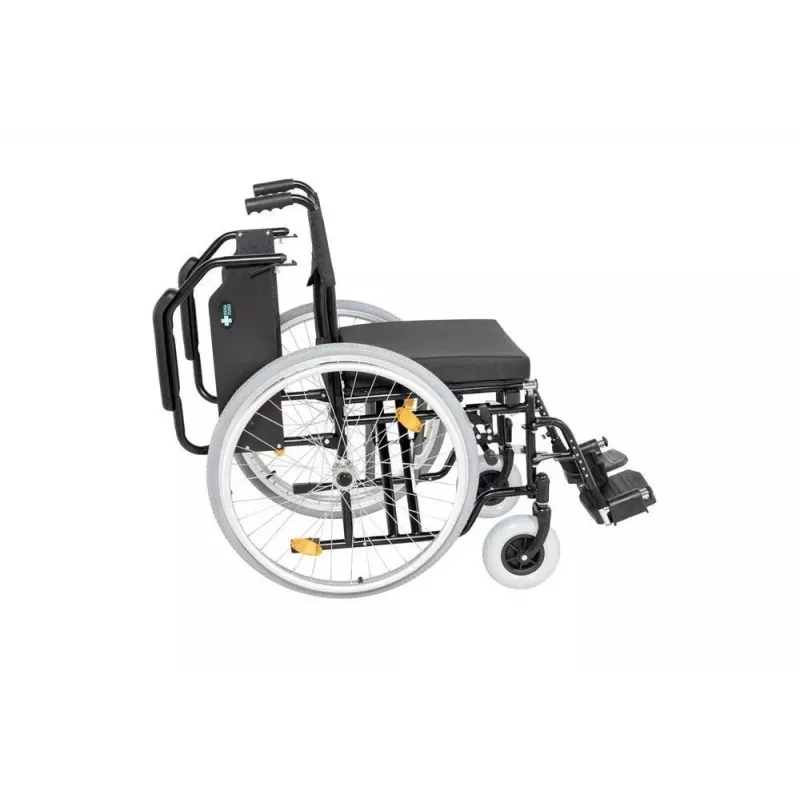 REHA FUND RF-1/42/PU/CZA-624/PU sedia a rotelle manuale in acciaio