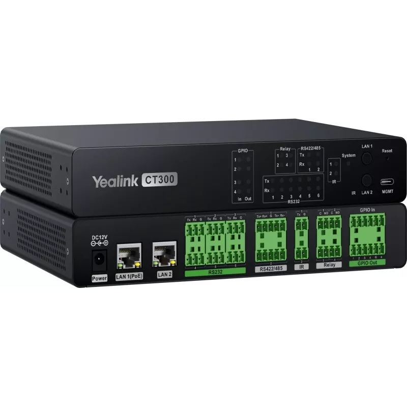 Yealink ProAudio CT300 cuffia USB-C con filo single-ear per dispositivi UC, modello 1303169