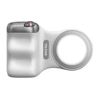 TELESIN supporto magnetico MagSafe con impugnatura e telecomando Bluetooth per iPhone / P5-mp-001wh