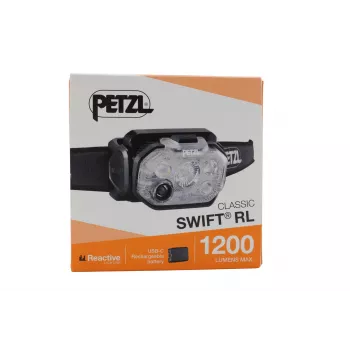 Petzl E095BD00 torcia frontale SWIFT® RL CLASSIC nero