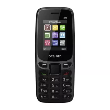 Beafon C80 - 2G, Classic Line, feature phone, nero, dual SIM