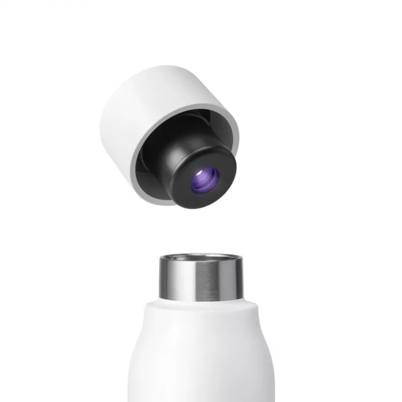LARQ Bottle PureVis - borraccia autopulente, luce UV-C 500ml (granite white)