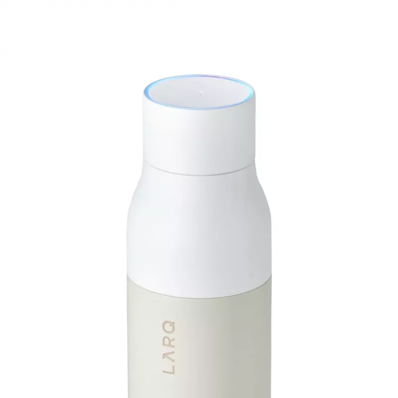 LARQ Bottle PureVis - borraccia autopulente, luce UV-C 500ml (granite white)