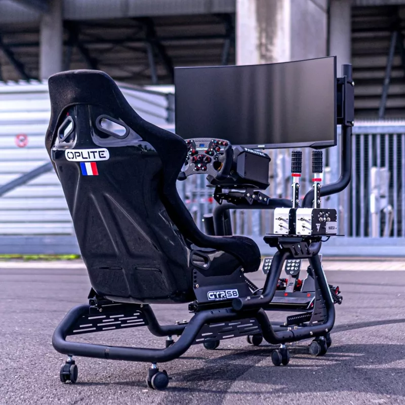 OPLITE Cockpit GTR S8 Infinity nero retail (spedizione con corriere)
