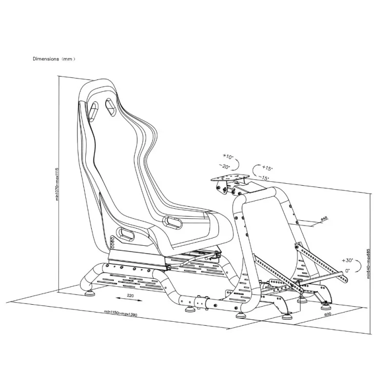 OPLITE Cockpit GTR S8 Infinity nero retail (spedizione con corriere)
