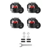 Oplite rotelle con freno per R8 Cockpit