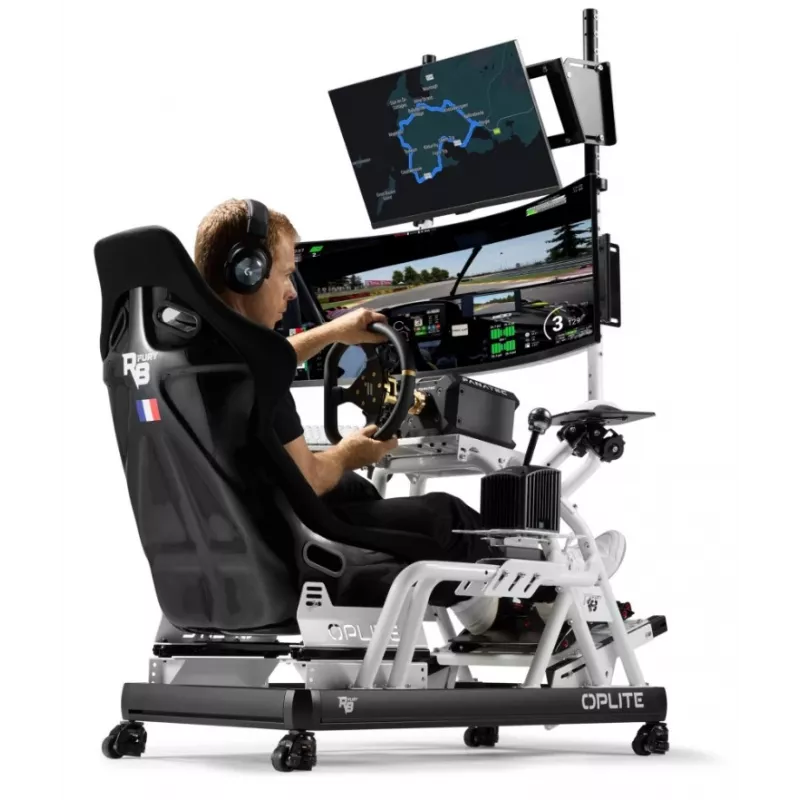 Oplite rotelle con freno per R8 Cockpit