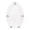Jamara BAY vaso per cani 21,5 cm altezza seduta max. 25 kg bianco