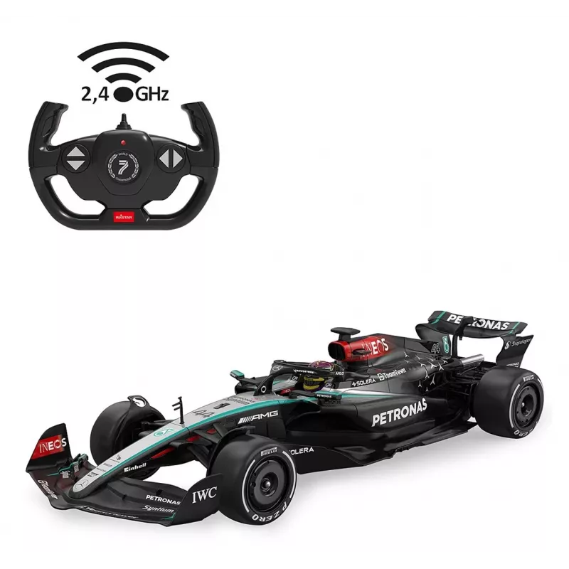 JAMARA Mercedes AMG W15 F1 1 12 Performance nero 2,4 GHz (402250)