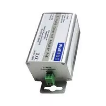 Wantec adattatore di rete 2wIP 2 fili 10/100 PoE morsetto a vite