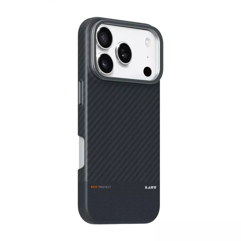Laut Kev Protect - custodia con supporto per iPhone 17 Pro compatibile MagSafe (nero)