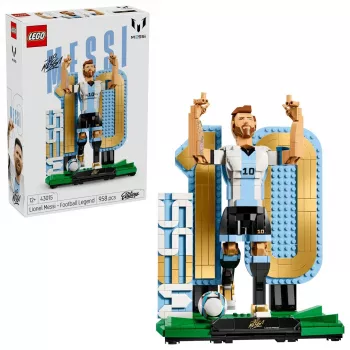 LEGO Editions Sports 43015 Lionel Messi — leggenda del calcio