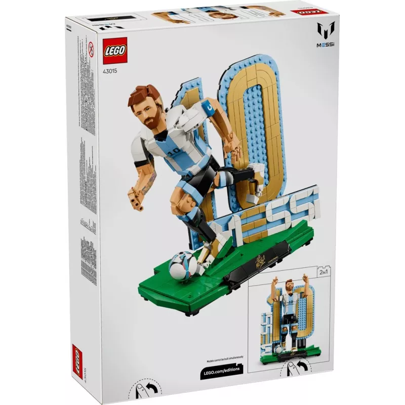 LEGO Editions Sports 43015 Lionel Messi — leggenda del calcio