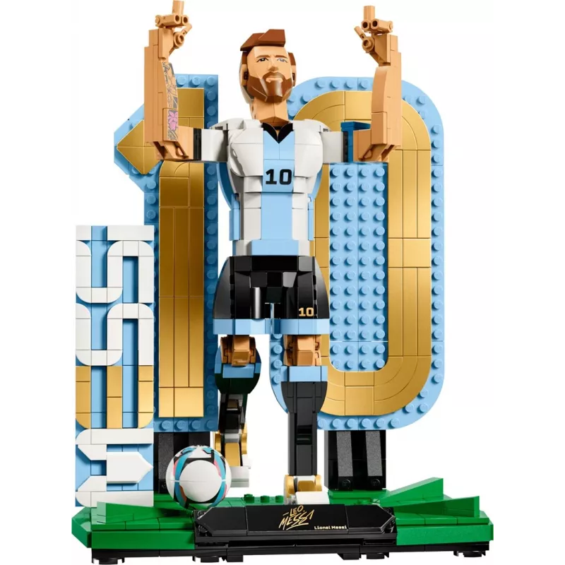 LEGO Editions Sports 43015 Lionel Messi — leggenda del calcio