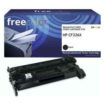 freecolor cartuccia toner HP 26X CF226X HC nero rigenerata – rigenerata – compatibile