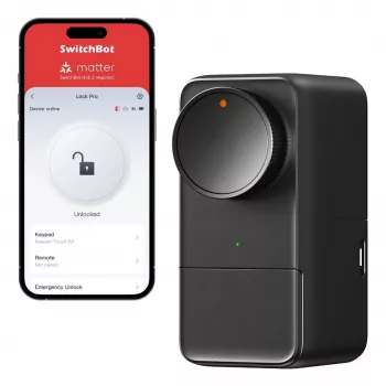 SwitchBot Smart Lock Pro serratura elettronica nera