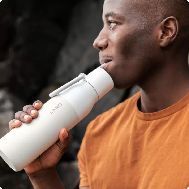 LARQ Bottle Filtered - borraccia filtrante 740ml (granite white)