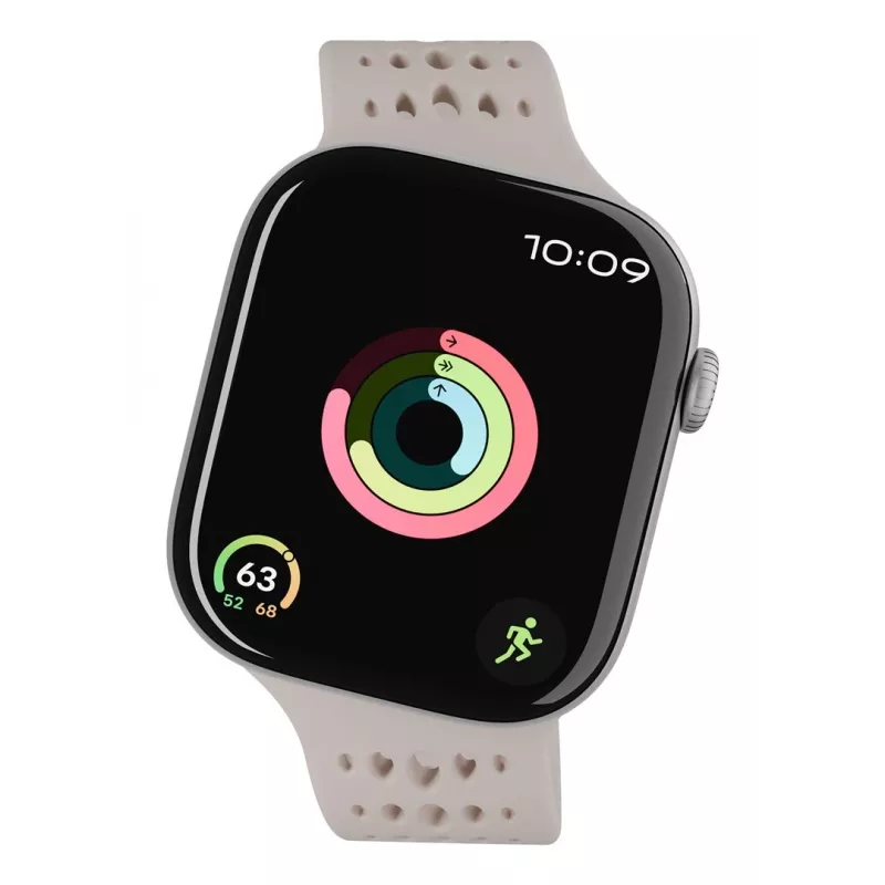 Decoded Silicone Ares O Band – cinturino in silicone per Apple Watch 40/42 mm (clay)
