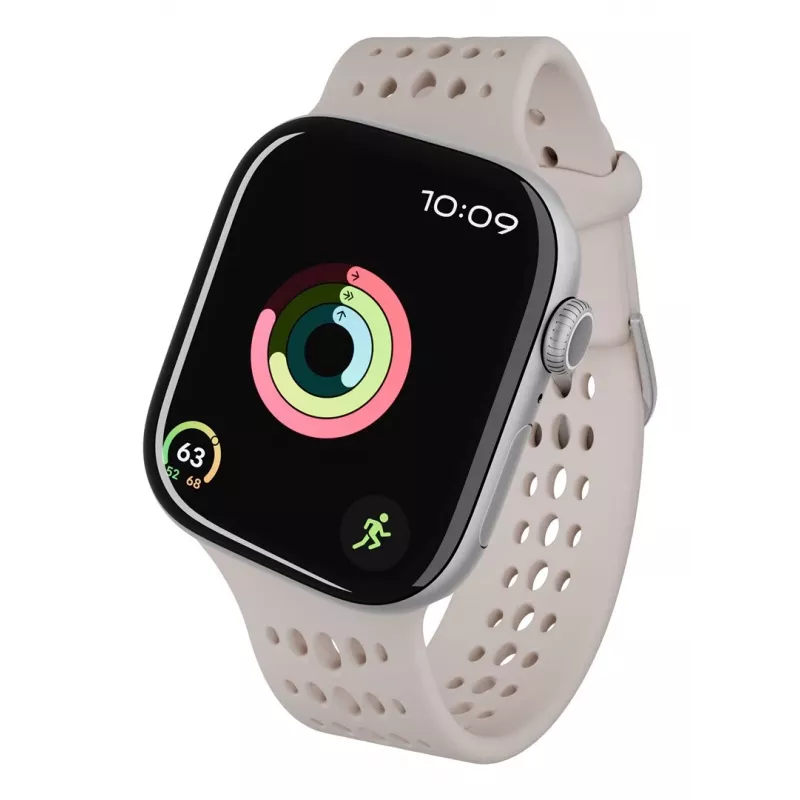 Decoded Silicone Ares O Band – cinturino in silicone per Apple Watch 40/42 mm (clay)