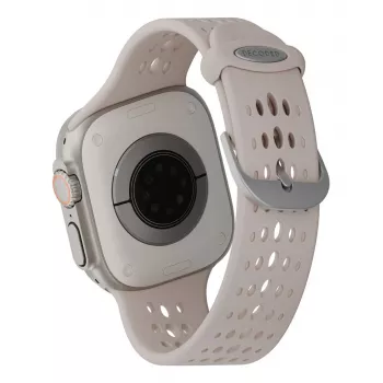 Decoded Silicone Ares O Band – cinturino in silicone per Apple Watch 44/46/49 mm (ton)