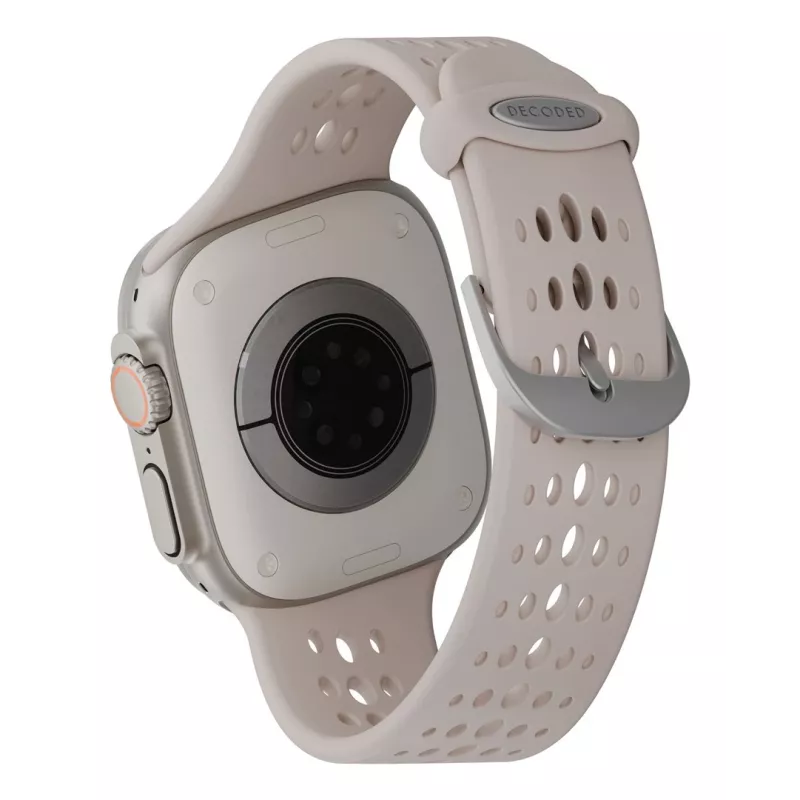 Decoded Silicone Ares O Band – cinturino in silicone per Apple Watch 44/46/49 mm (ton)
