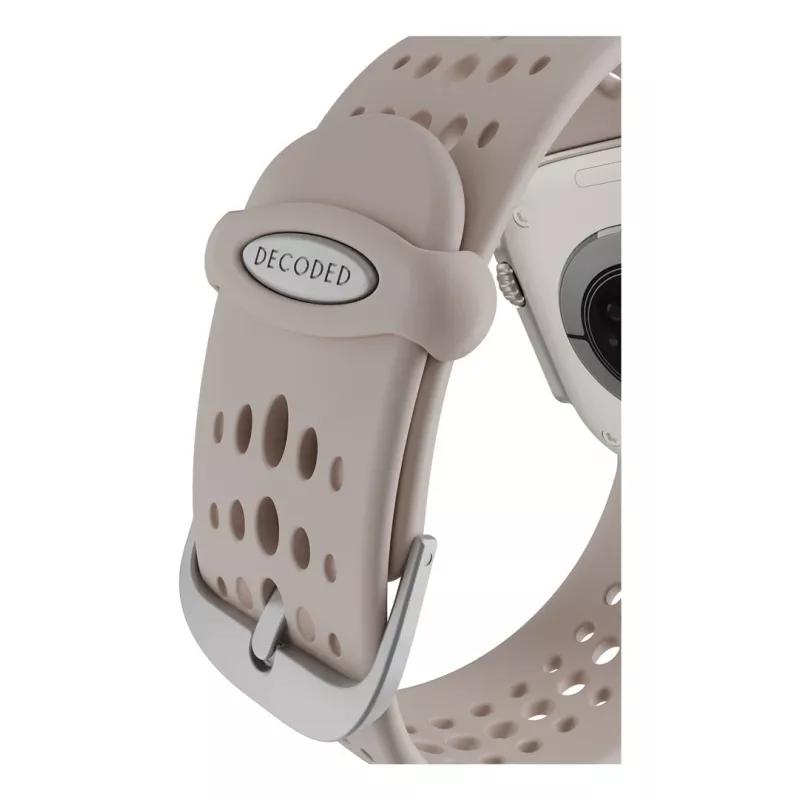Decoded Silicone Ares O Band – cinturino in silicone per Apple Watch 44/46/49 mm (ton)