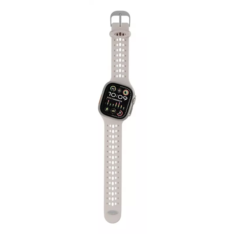 Decoded Silicone Ares O Band – cinturino in silicone per Apple Watch 44/46/49 mm (ton)