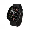 Decoded Silicone Ares Splice Band - cinturino in silicone per Apple Watch 44/46/49 mm (nero)