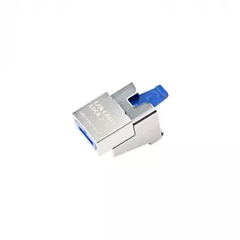 Smart Keeper NC13P1DB 12 x blocchi cavo LAN 2 senza chiave di blocco Basic blu scuro SLSART-0315 (SLSART-0315)