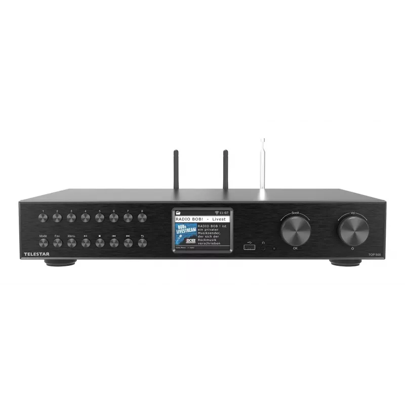 Telestar TOP 500 nero radio multifunzione componente HiFi (5700500)