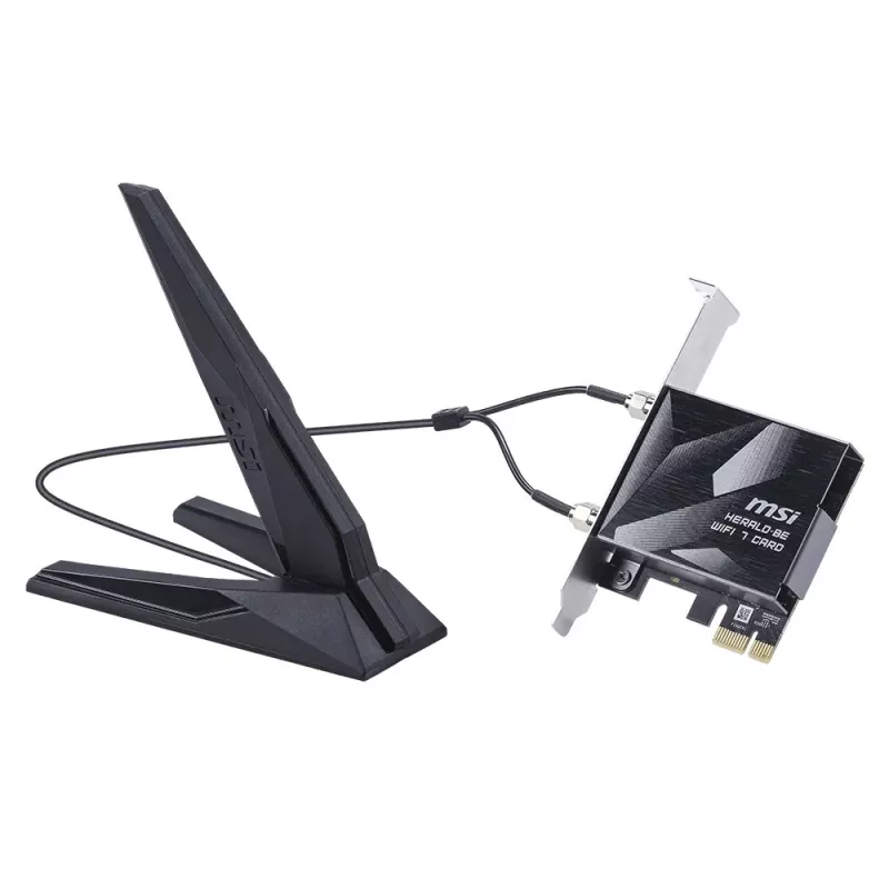 Scheda di rete Herald BE9400 WiFi 7 PCIe