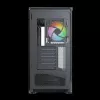 Case PC Montech Sky 3, Midi-Tower, ATX, ARGB, vetro temperato – nero
