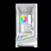 Case PC Montech Sky 3, Midi-Tower, ATX, ARGB, vetro temperato – bianco
