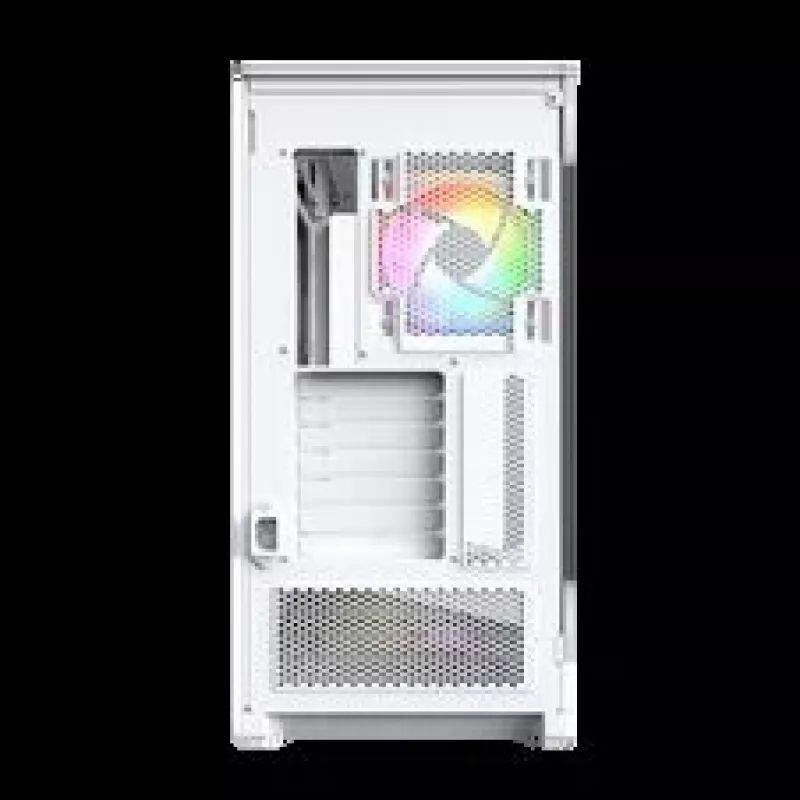 Case PC Montech Sky 3, Midi-Tower, ATX, ARGB, vetro temperato – bianco